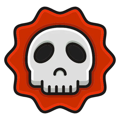💀 Эмодзи «Skulls» для Telegram