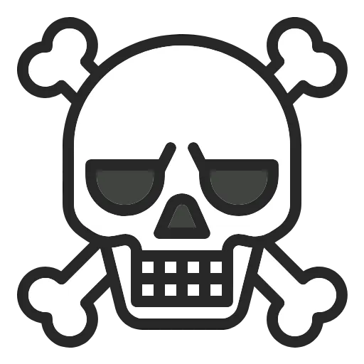 ☠️ Эмодзи «Skulls» для Telegram