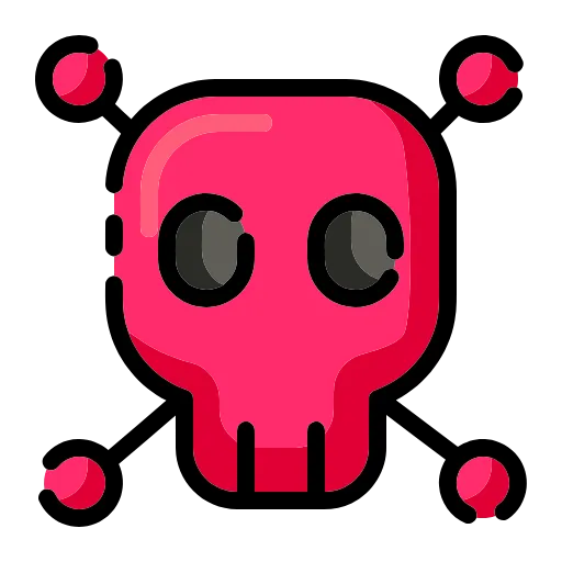 ☠️ Эмодзи «Skulls» для Telegram