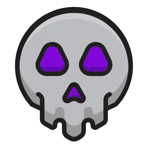 💀 Эмодзи «Skulls» для Telegram
