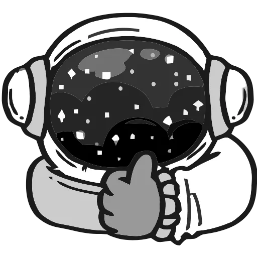 👍 Эмодзи «SPACE» для Telegram
