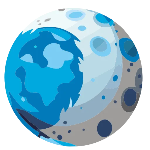 🌕 Эмодзи «SPACE» для Telegram
