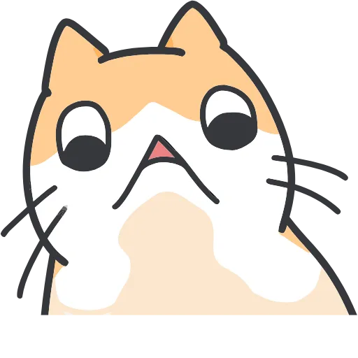 🐈 Эмодзи «Strange cat» для Telegram