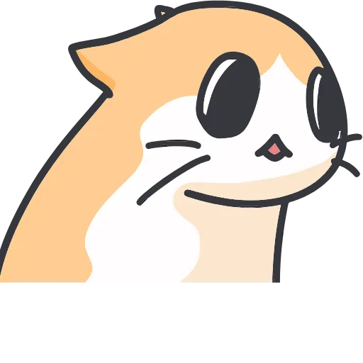 🐈 Эмодзи «Strange cat» для Telegram