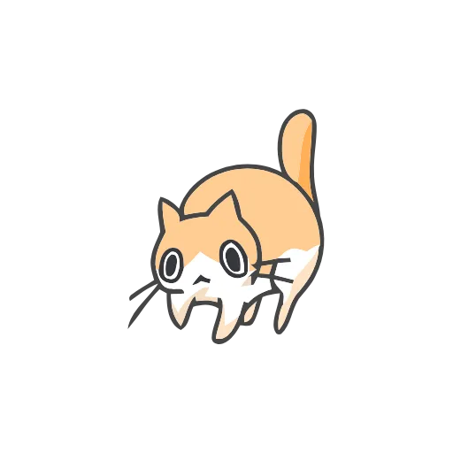 🐈 Эмодзи «Strange cat» для Telegram