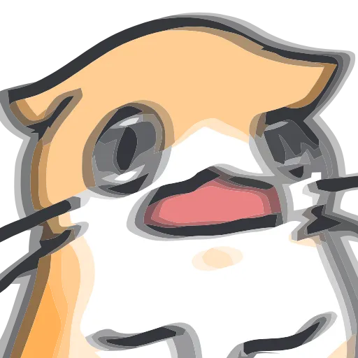 🐈 Эмодзи «Strange cat» для Telegram