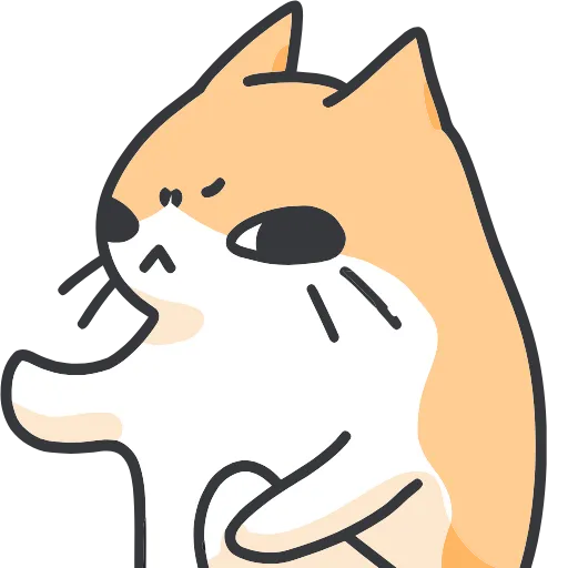 🐈 Эмодзи «Strange cat» для Telegram