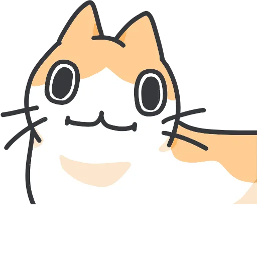 🐈 Эмодзи «Strange cat» для Telegram