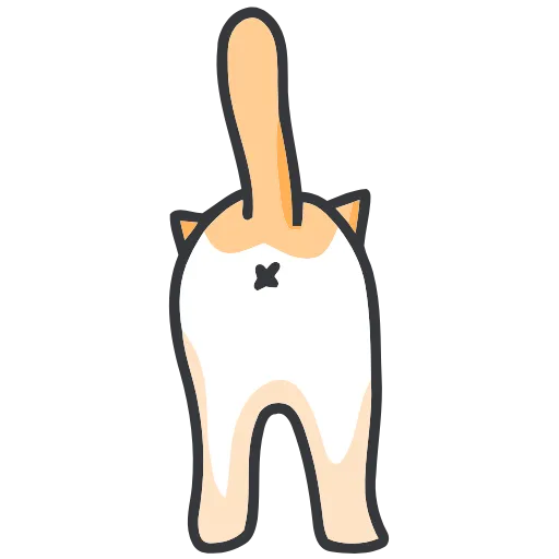 Эмодзи Strange cat для Telegram — скачать