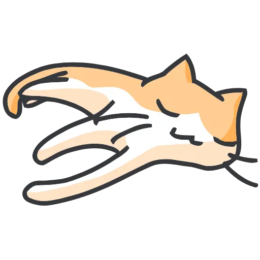 🐈 Эмодзи «Strange cat» для Telegram