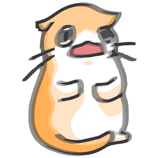 🐈 Эмодзи «Strange cat» для Telegram