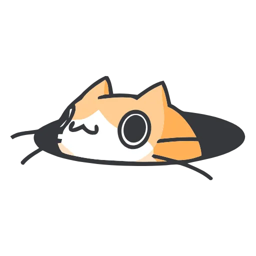 🐈 Эмодзи «Strange cat» для Telegram