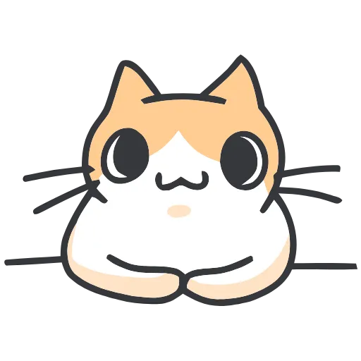 🐈 Эмодзи «Strange cat» для Telegram