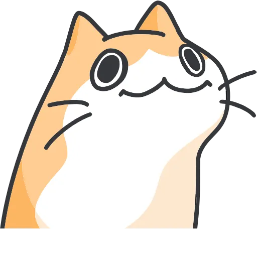 🐈 Эмодзи «Strange cat» для Telegram