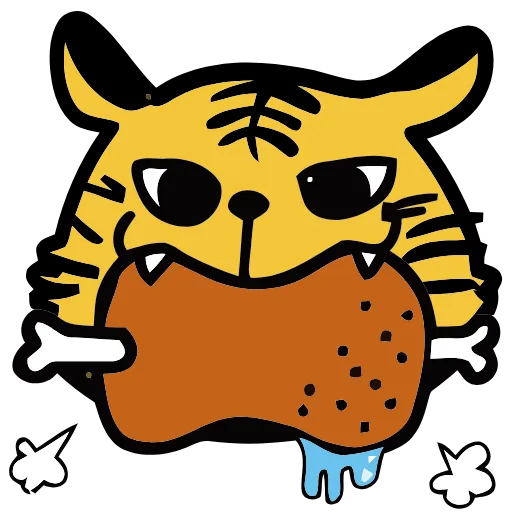 🐯 Эмодзи «Tiger» для Telegram
