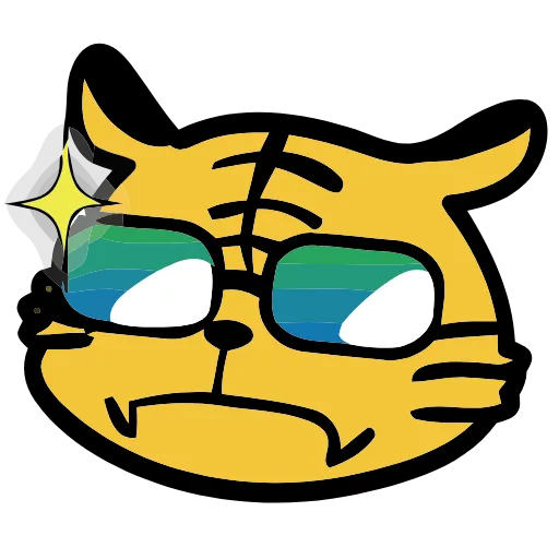 Стикерпак Tiger для Telegram