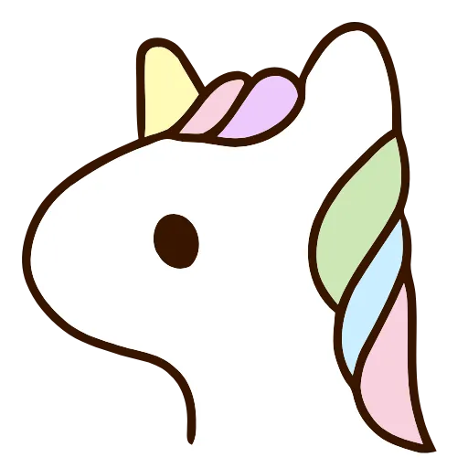 🦄 Эмодзи «Unicorns» для Telegram