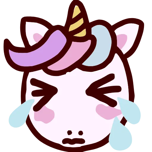 🦄 Эмодзи «Unicorns» для Telegram