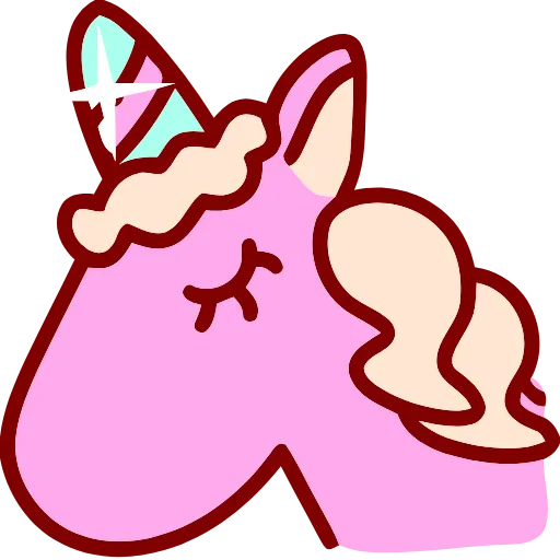 🦄 Эмодзи «Unicorns» для Telegram