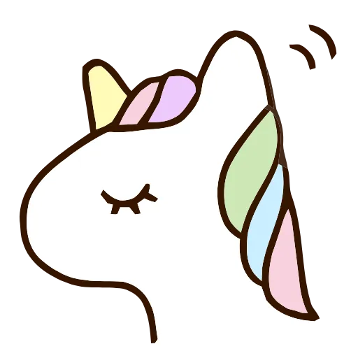 🦄 Эмодзи «Unicorns» для Telegram