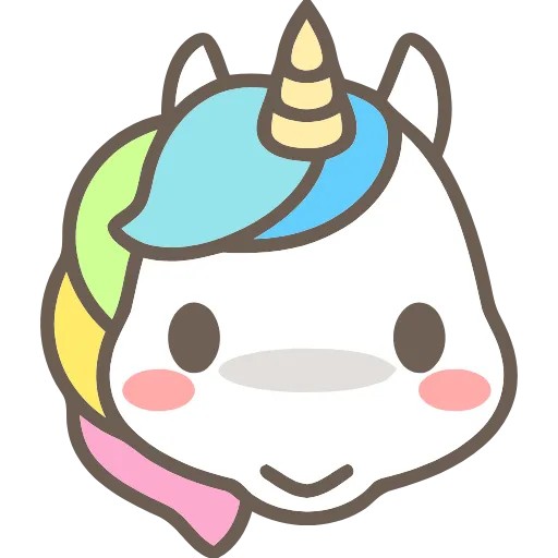 🦄 Эмодзи «Unicorns» для Telegram
