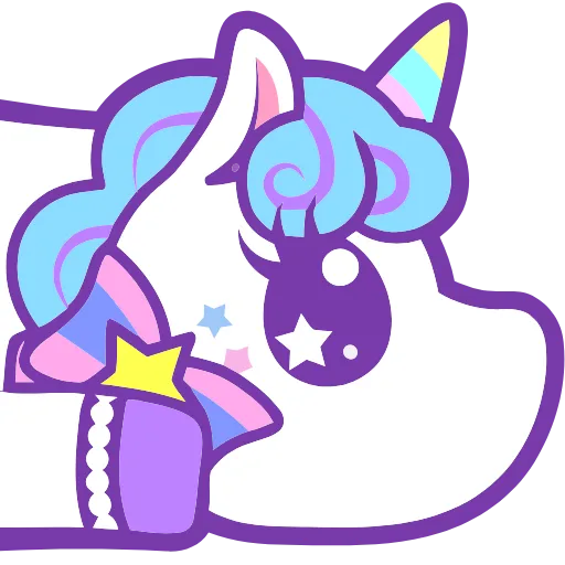 🦄 Эмодзи «Unicorns» для Telegram