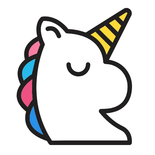 🦄 Эмодзи «Unicorns» для Telegram