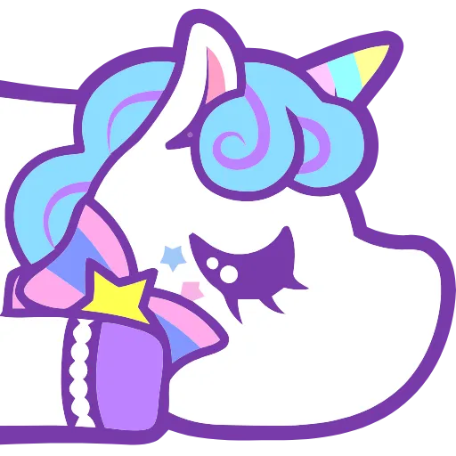 🦄 Эмодзи «Unicorns» для Telegram
