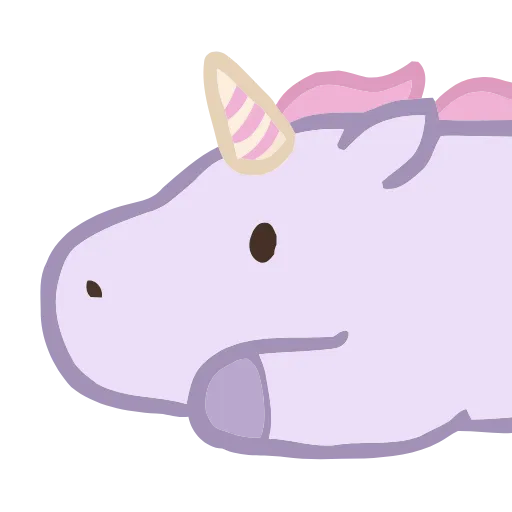 🦄 Эмодзи «Unicorns» для Telegram