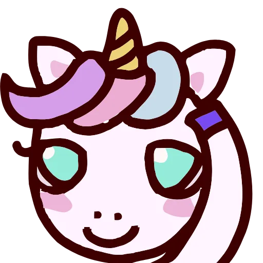 🦄 Эмодзи «Unicorns» для Telegram
