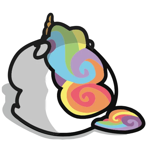 🦄 Эмодзи «Unicorns» для Telegram