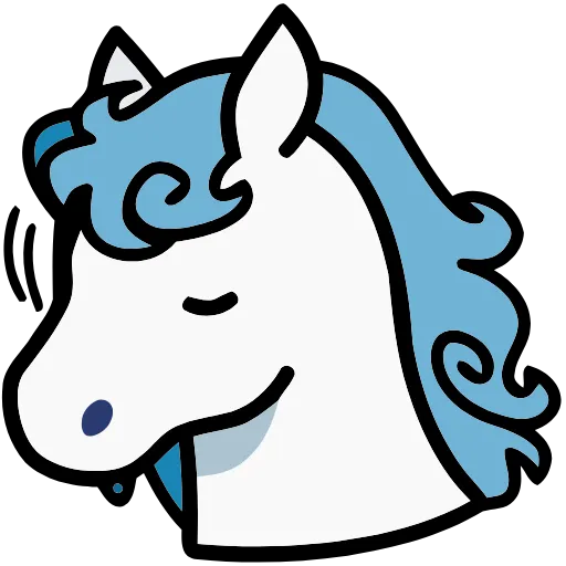 🦄 Эмодзи «Unicorns» для Telegram