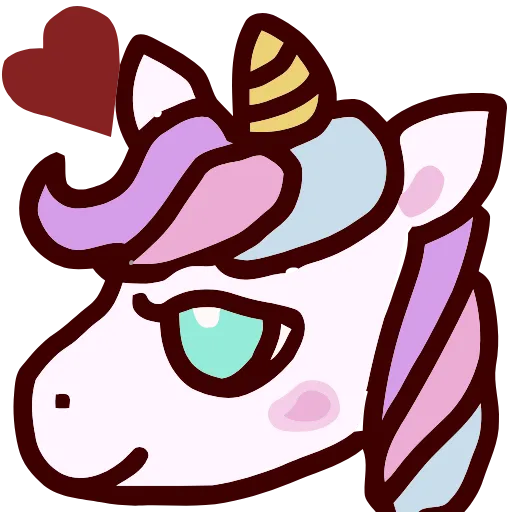 🦄 Эмодзи «Unicorns» для Telegram