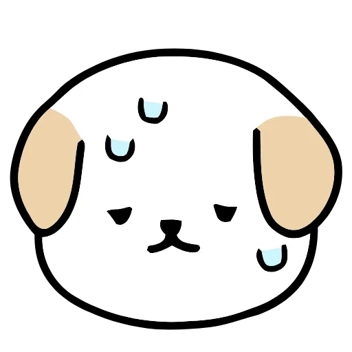 😥 Эмодзи «Fluffs» для Telegram