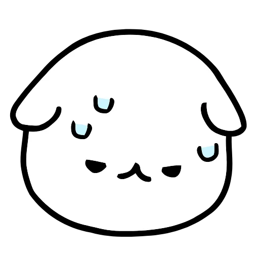 😰 Эмодзи «Fluffs» для Telegram