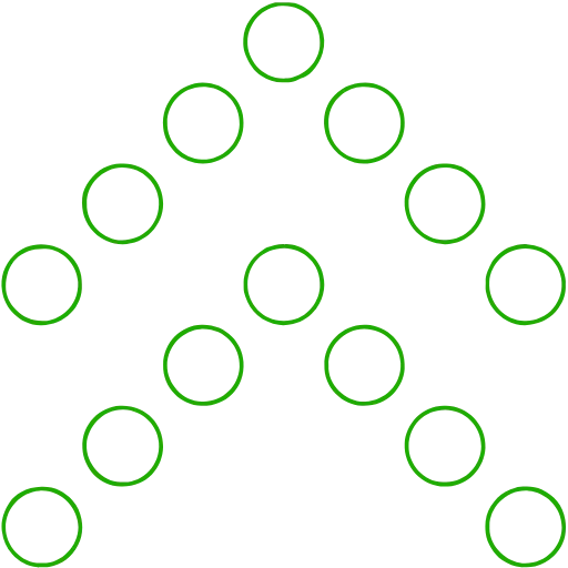 🔼 Эмодзи «adaptive & green techno icons» для Telegram