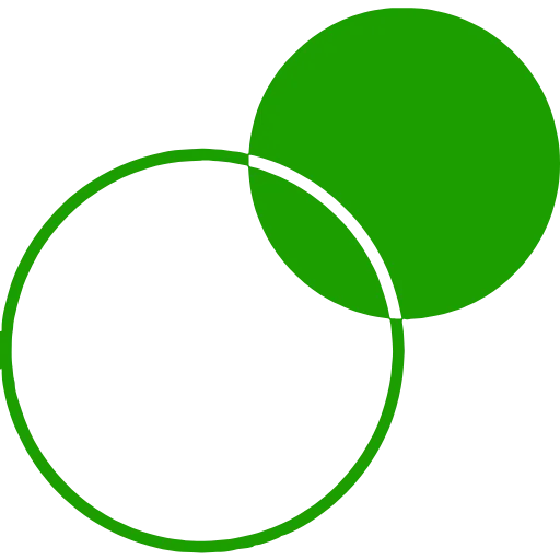 ⚪️ Эмодзи «adaptive & green techno icons» для Telegram