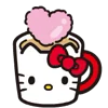 ☕️ Эмодзи «☺Hello Kitty» для Telegram