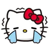 😭 Эмодзи «☺Hello Kitty» для Telegram