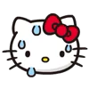 😥 Эмодзи «☺Hello Kitty» для Telegram