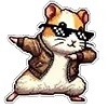 😎 Эмодзи «🐹 Набор эмоджи по игре «Hamster Kombat»» для Telegram