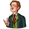 🤘 Эмодзи «👍 Гарри Поттер - Harry Potter Emoji» для Telegram