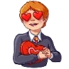 😍 Эмодзи «👍 Гарри Поттер - Harry Potter Emoji» для Telegram