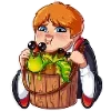 🍜 Эмодзи «👍 Гарри Поттер - Harry Potter Emoji» для Telegram