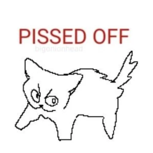 😾 Стикер «Hahkas» для Telegram
