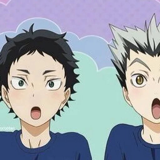 😯 Стикер «Haikyuu» для Telegram