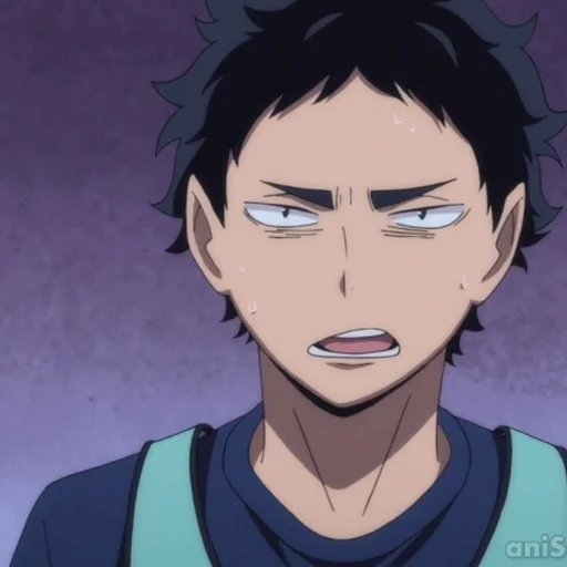 😒 Стикер «Haikyuu» для Telegram
