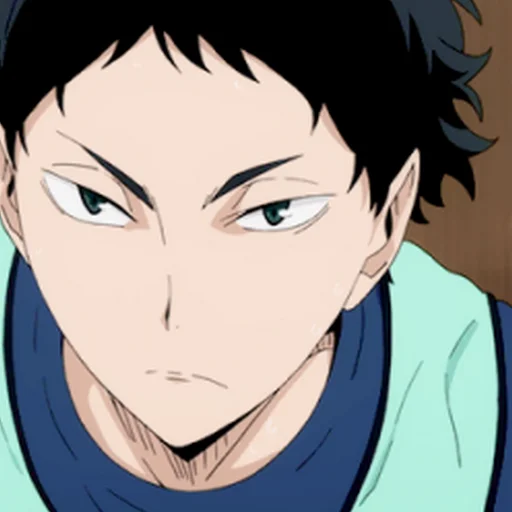 😐 Стикер «Haikyuu» для Telegram