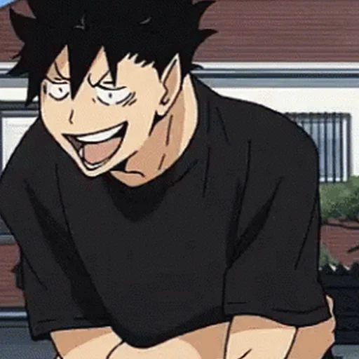 😂 Стикер «Haikyuu» для Telegram