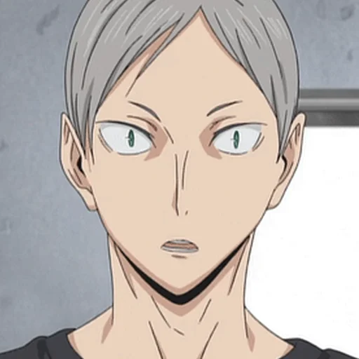 😦 Стикер «Haikyuu» для Telegram